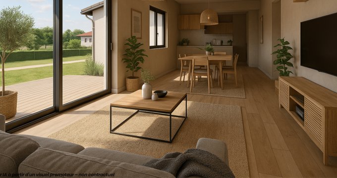 Achat / Vente programme immobilier neuf Bessenay coeur de village à 14min de la gare de l'Arbresle (69690) - Réf. 13601