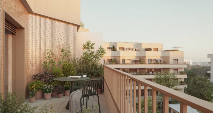 Achat / Vente programme immobilier neuf Bron à 200 mètres du parc Rosa Parks (69500) - Réf. 11400