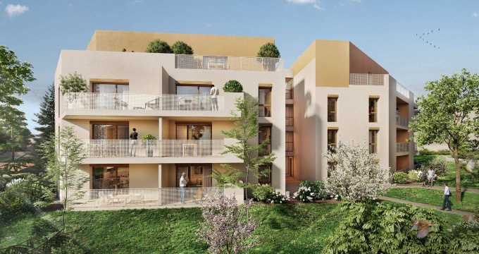 Achat / Vente programme immobilier neuf Collonges-au-Mont-d'Or à deux pas de la Saône (69660) - Réf. 11680