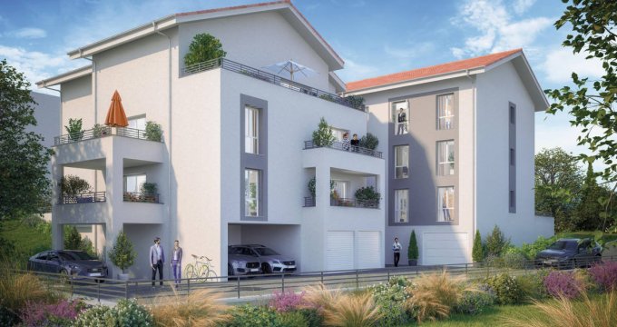 Achat / Vente programme immobilier neuf Colombier-Saugnieu en plein centre bourg (69124) - Réf. 6681