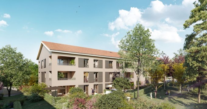 Achat / Vente programme immobilier neuf Craponne à 10 min à pied du coeur de bourg (69290) - Réf. 7750