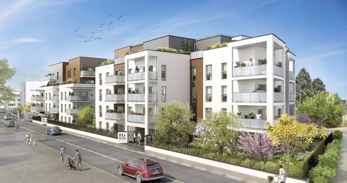 Achat / Vente programme immobilier neuf Décines-Charpieu proche du Parc Maurice Sauthier (69150) - Réf. 11356
