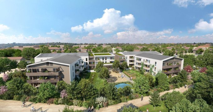 Achat / Vente programme immobilier neuf Feyzin résidence seniors proche Parc de l'Europe (69320) - Réf. 6321