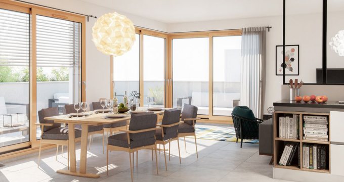 Achat / Vente programme immobilier neuf Lyon 03 secteur Monchat proche Parc Bazin (69003) - Réf. 13731