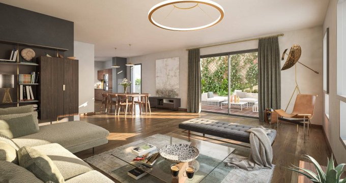 Achat / Vente programme immobilier neuf Lyon 07 secteur Gerland proche du métro B (69007) - Réf. 9470