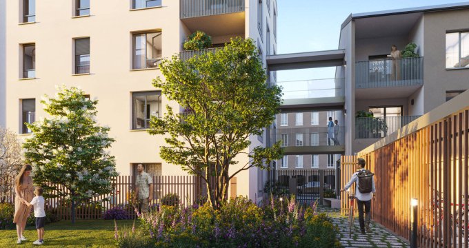 Achat / Vente programme immobilier neuf Lyon 09 à 2 min à pied du pôle d'activité Vaise-Industrie (69009) - Réf. 7294