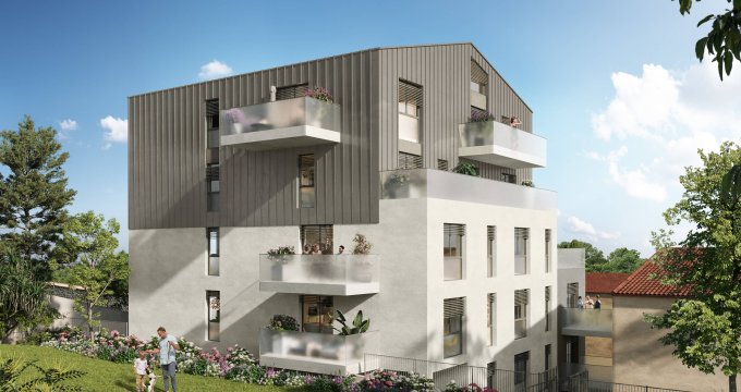 Achat / Vente programme immobilier neuf Oullins à 500 m du métro B (69600) - Réf. 7923