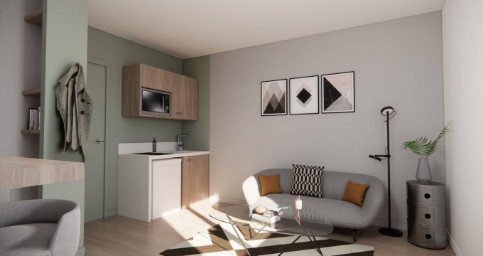Achat / Vente programme immobilier neuf Pierre-Bénite proche Parc Georges Manillier (69310) - Réf. 12260