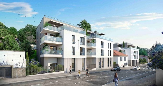 Achat / Vente programme immobilier neuf Rillieux-la-Pape proche place Canellas (69140) - Réf. 6038