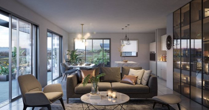Achat / Vente programme immobilier neuf Saint-Didier-au-Mont-d'Or résidence avec vues sur le vallon (69370) - Réf. 7224