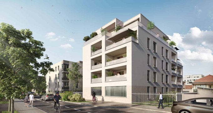 Achat / Vente programme immobilier neuf Saint-Priest à 10 minutes à pied du T2 (69800) - Réf. 7595