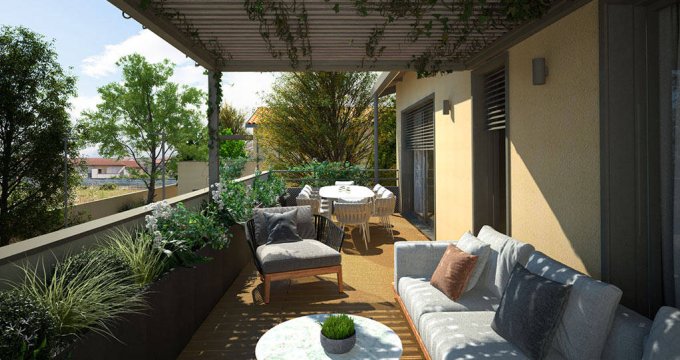 Achat / Vente programme immobilier neuf Sathonay-Village à 30 minutes de Lyon (69580) - Réf. 12428
