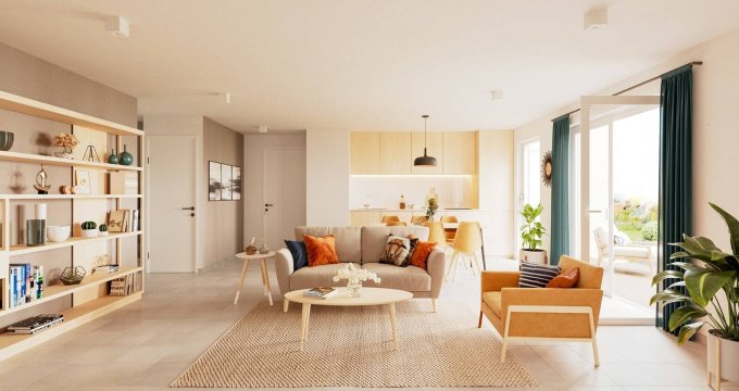 Achat / Vente programme immobilier neuf Vaulx-en-Velin proche métro A et centre commercial (69120) - Réf. 12404