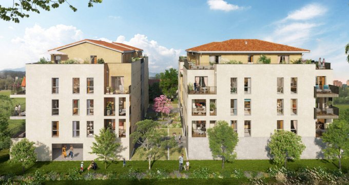 Achat / Vente programme immobilier neuf Vaulx-en-Velin cœur quartier village (69120) - Réf. 7482