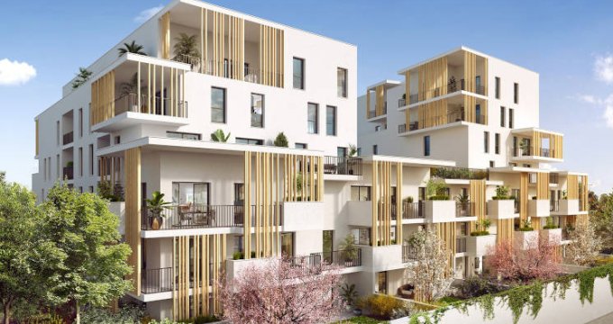 Achat / Vente programme immobilier neuf Villeurbanne à 500 mètres du métro (69100) - Réf. 4759