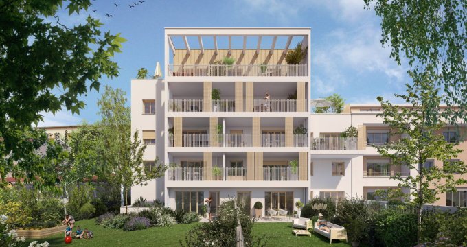 Achat / Vente programme immobilier neuf Villeurbanne au coeur de Croix Luizet (69100) - Réf. 6776