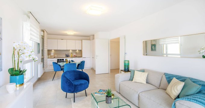 Achat / Vente programme immobilier neuf Villeurbanne quartier Croix-Luizet à 4 min à pied du tram T1 (69100) - Réf. 11359