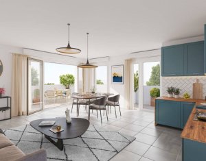 Achat / Vente programme immobilier neuf Vénissieux à 20 min du parc Blandan en bus C12 (69200) - Réf. 11554