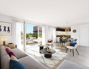 Achat / Vente programme immobilier neuf Villeurbanne à 450 mètres du métro A (69100) - Réf. 12645