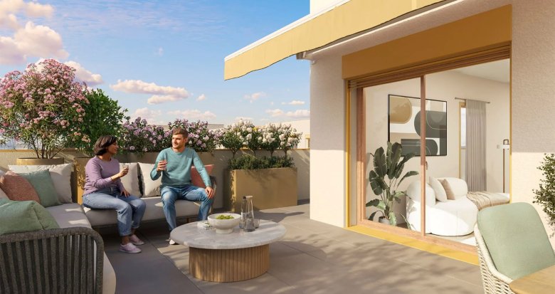 Achat / Vente programme immobilier neuf Bron à 5 minutes à pied du parc Rosa Parks (69500) - Réf. 13226