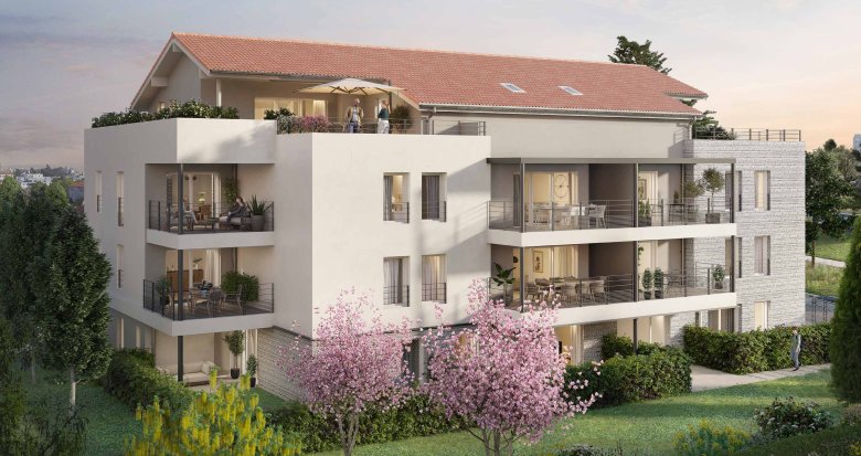 Achat / Vente programme immobilier neuf Caluire-et-Cuire à 5 minutes du centre-ville (69300) - Réf. 7771