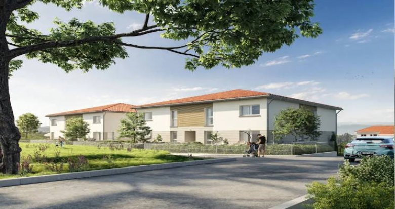 Achat / Vente programme immobilier neuf Chassagny au coeur du village (69700) - Réf. 4410
