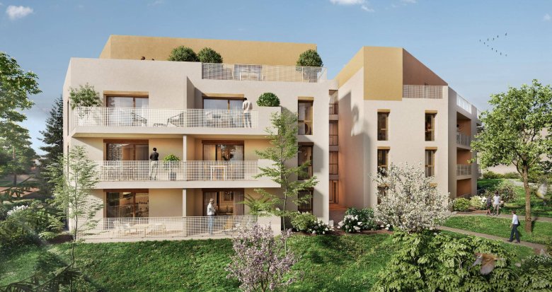 Achat / Vente programme immobilier neuf Collonges-au-Mont-d'Or à deux pas de la Saône (69660) - Réf. 11680