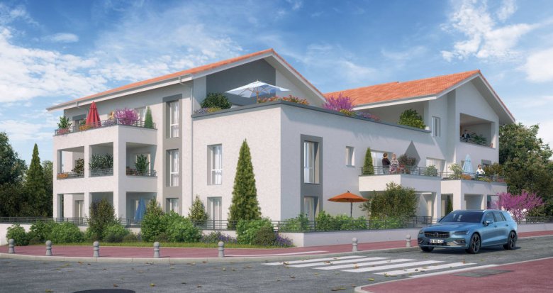 Achat / Vente programme immobilier neuf Colombier-Saugnieu en plein centre bourg (69124) - Réf. 6681