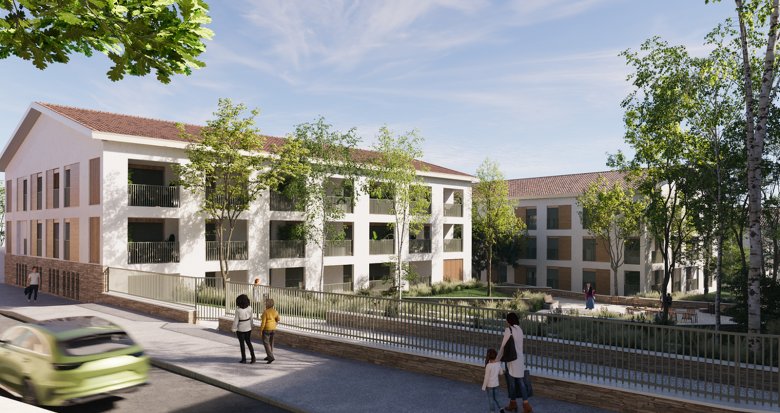 Achat / Vente programme immobilier neuf Communay environnement verdoyant proche mairie (69360) - Réf. 13429