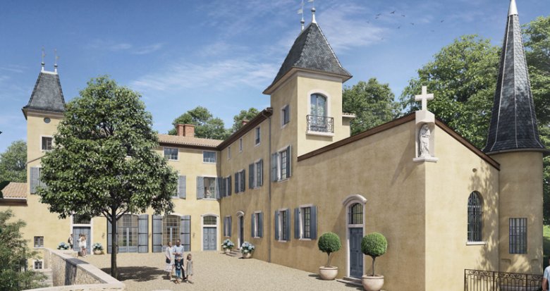 Achat / Vente programme immobilier neuf Couzon-au-Mont-d’Or Monument Historique à 15 min de Lyon (69270) - Réf. 8561