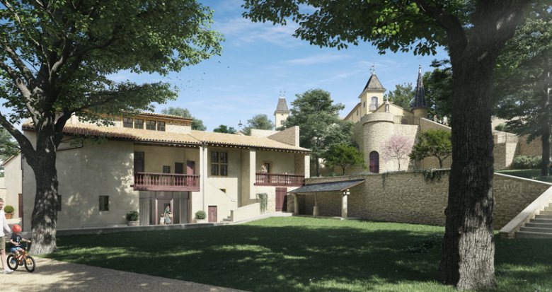 Achat / Vente programme immobilier neuf Couzon-au-Mont-d’Or Monument Historique à 15 min de Lyon (69270) - Réf. 8561