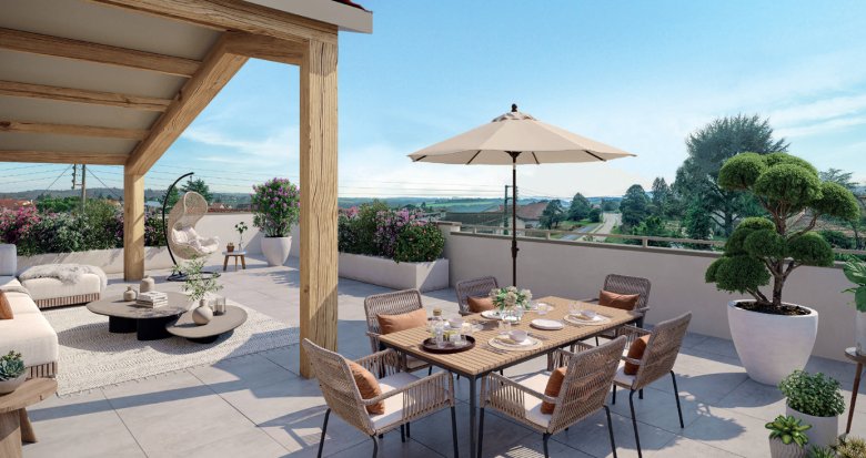 Achat / Vente programme immobilier neuf Craponne au pied des monts du lyonnais (69290) - Réf. 13730