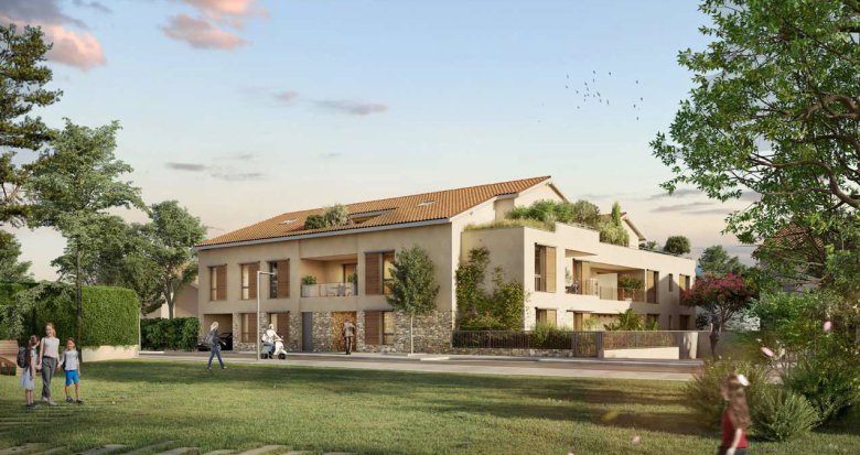 Achat / Vente programme immobilier neuf Dardilly à 15 minutes à pied de la gare de Jubin (69570) - Réf. 11281