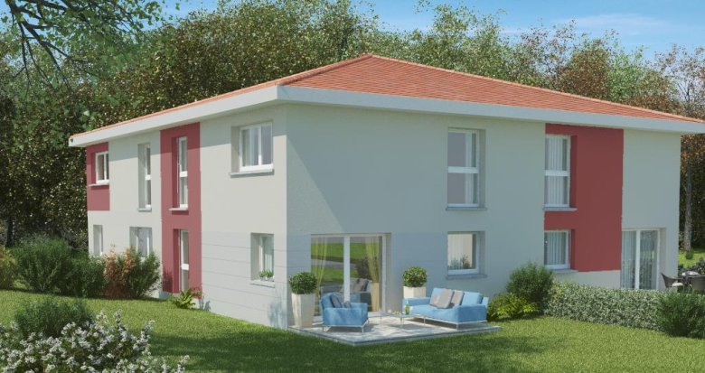 Achat / Vente programme immobilier neuf Echalas, vue panoramique (69700) - Réf. 393