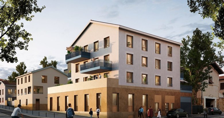 Achat / Vente programme immobilier neuf Fontaines-sur-Saône à 20 min des portes de Lyon (69270) - Réf. 12715