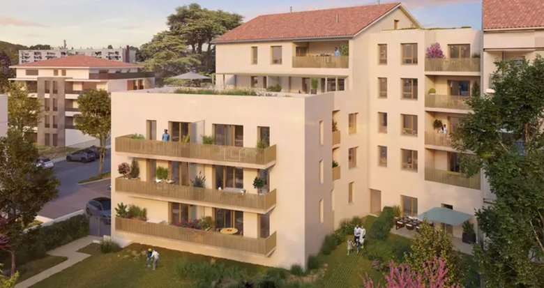 Achat / Vente programme immobilier neuf Fontaines-sur-Saône à 30 min du Parc de la Tête d’Or (69270) - Réf. 13186