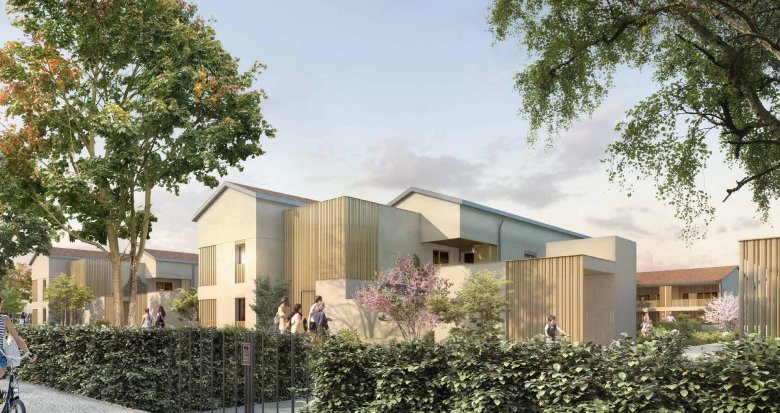 Achat / Vente programme immobilier neuf Genas à 15 min de l’entrée de Lyon (69740) - Réf. 11866