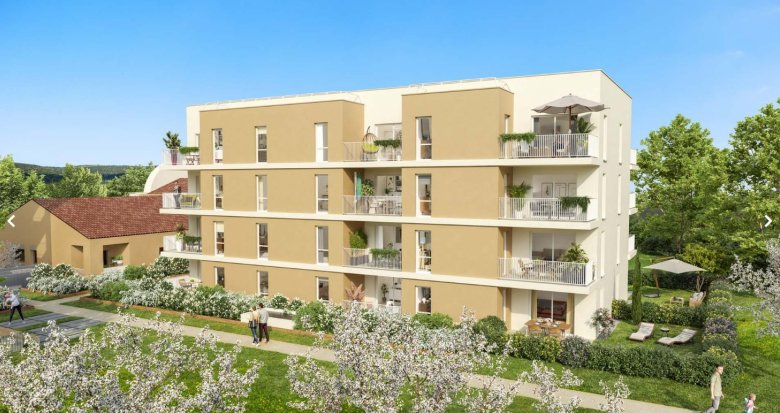 Achat / Vente programme immobilier neuf Gleizé en lisière de Villefranche-sur-Saône (69400) - Réf. 7232