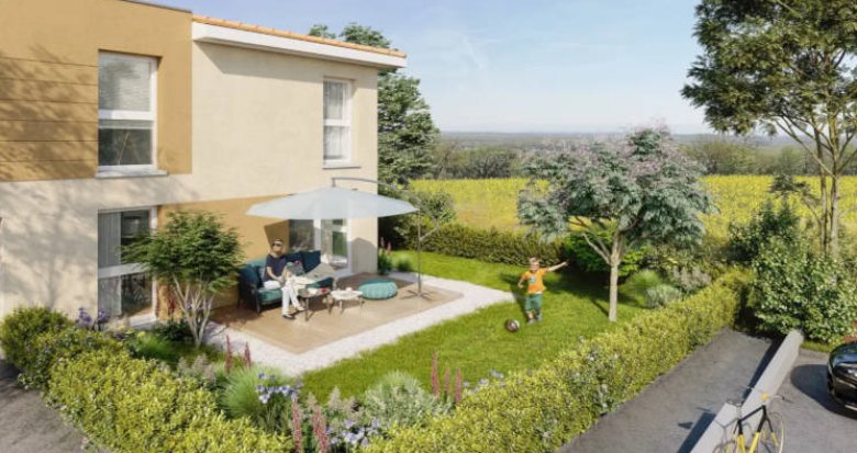 Achat / Vente programme immobilier neuf Jons portes de Lyon (69330) - Réf. 2831