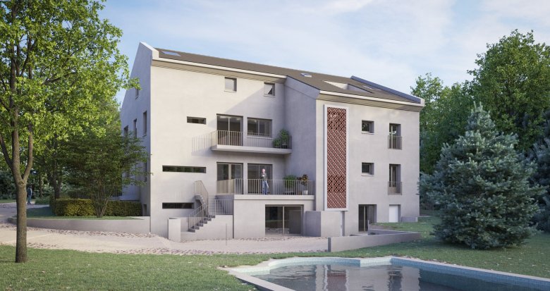 Achat / Vente programme immobilier neuf La Tour-de-Salvagny Déficit Foncier/LMNP proche parc (69890) - Réf. 8566