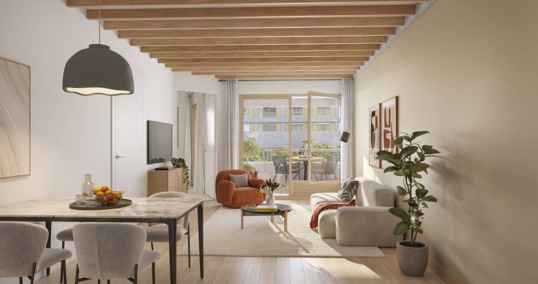 Achat / Vente programme immobilier neuf Lyon 02 quartier Confluence à moins de 300m du T1/ T2 (69002) - Réf. 12272