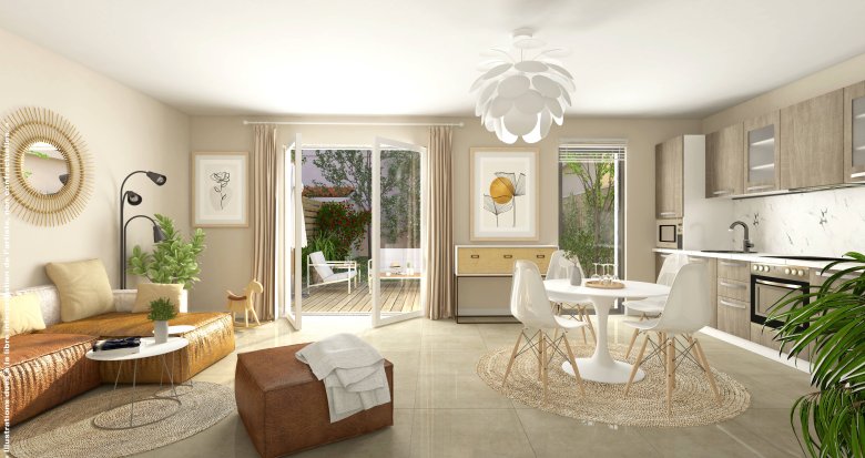 Achat / Vente programme immobilier neuf Lyon 03 quartier Monchat à 5 min à pied du métro D (69003) - Réf. 11702