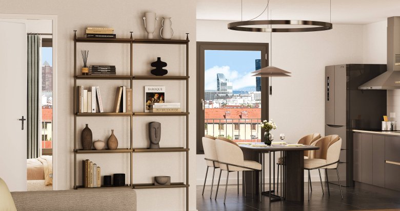 Achat / Vente programme immobilier neuf Lyon 07 à 10 min à pied du métro B et de la gare Jean Macé (69007) - Réf. 11865