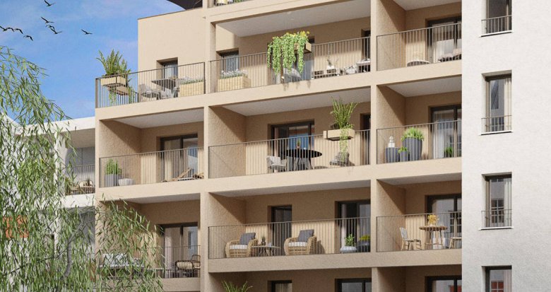 Achat / Vente programme immobilier neuf Lyon 07 à 10 min à pied du métro B et de la gare Jean Macé (69007) - Réf. 11865