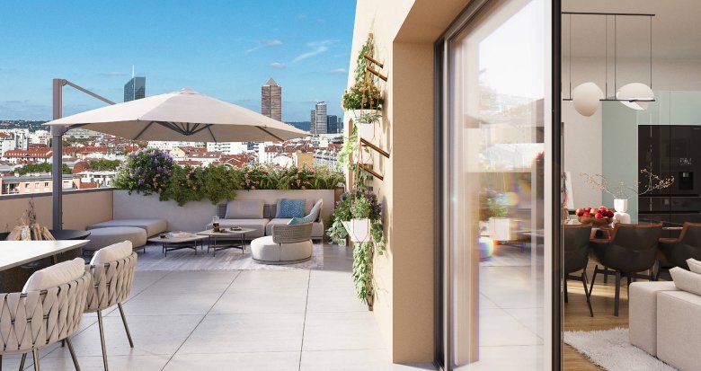 Achat / Vente programme immobilier neuf Lyon 07 à 10 min à pied du métro B et de la gare Jean Macé (69007) - Réf. 11865