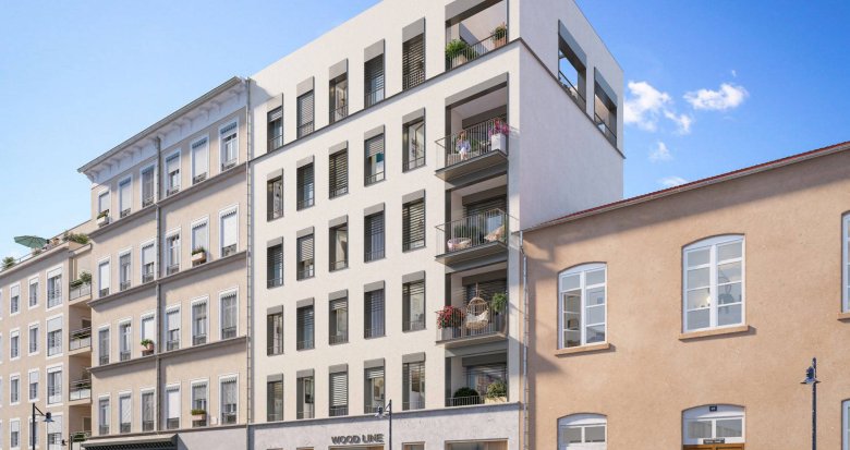Achat / Vente programme immobilier neuf Lyon 07 cœur du quartier Saint-Louis proche transports (69007) - Réf. 8824