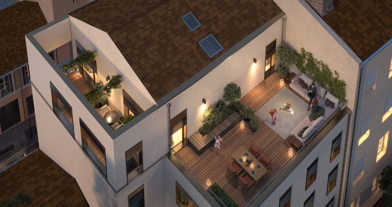 Achat / Vente programme immobilier neuf Lyon 07 cœur du quartier Saint-Louis proche transports (69007) - Réf. 8824