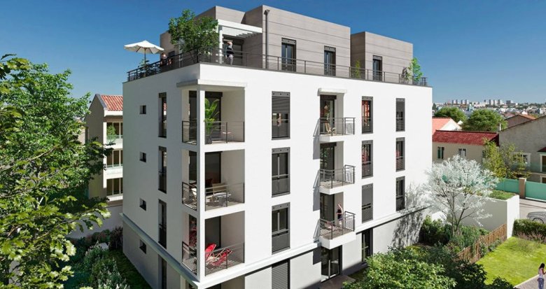 Achat / Vente programme immobilier neuf Lyon 08 à deux pas du métro D Mermoz Pinel (69008) - Réf. 6256