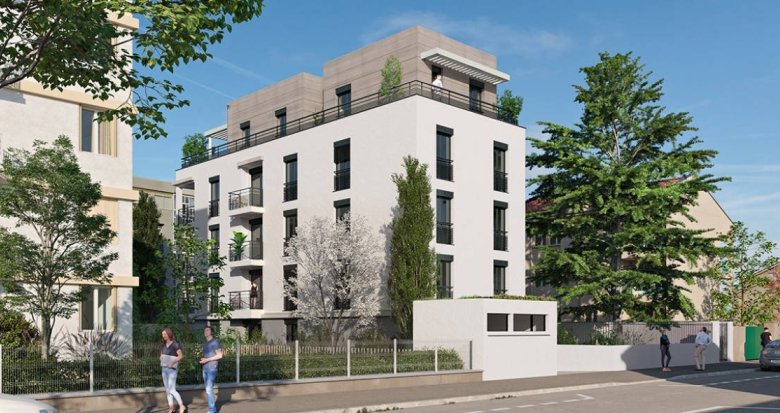 Achat / Vente programme immobilier neuf Lyon 08 à deux pas du métro D Mermoz Pinel (69008) - Réf. 6256