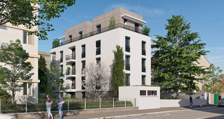 Achat / Vente programme immobilier neuf Lyon 08 à deux pas du métro D Mermoz Pinel (69008) - Réf. 6256